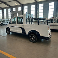 Véhicule de patrouille électrique 6 places 72V avec freins à disque avant et arrière pour usage en station balnéaire et en communauté