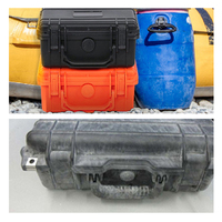 Conception personnalisée de verrouillage de trou de sécurité Étui à arc composé en plastique dur PP à roulettes longue valise à outils verrouillable Ip67 étanche avec de la mousse