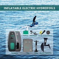 Planche à pagaie électrique multi-usages à double couche, moteur de planche à pagaie électrique, sports nautiques et surf
