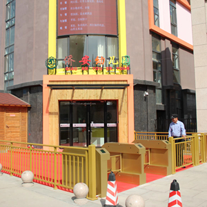 WAN phim hoạt hình giá thuận lợi ngoài trời bán tự động kiểm soát truy cập nửa chiều cao swing rào cản nông nghiệp tưới nước turnstile - Product Image 3