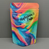 Sac d'emballage alimentaire refermable en PE, imprimé en héliogravure personnalisé, résistant à l'humidité, réutilisable, pour le stockage des collations