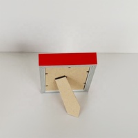 Cadre de boîte à ombre rectangulaire de 5x7 pouces, couleur rouge, profondeur de 2 cm à 3 cm, pour préservatif