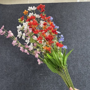 <span class=keywords><strong>Campanula</strong></span> Artificiale a Stelo Singolo in Seta per Centrotavola Boho e Decorazione Vaso Stile Rustico - Product Image 4