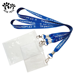 Cá Nhân Đồng Bằng Màu Tùy Chỉnh In Ấn Logo Mở End Dây Buộc Sinh Viên Nhân Viên Thăng Hoa Polyester Cổ ID Huy Hiệu Dây Buộc - Product Image 4