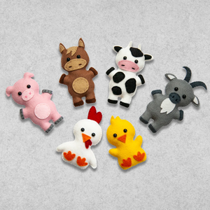 Nuevo Diseño, Venta al por Mayor, Juguetes Educativos de Animales de Fieltro Hechos a Mano de Alta Calidad para Niños, Mofelt 12+ años - Product Image 3