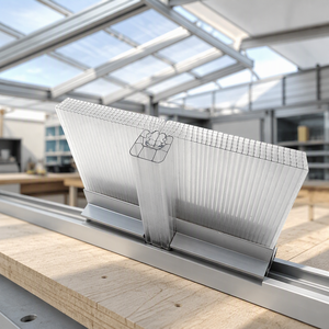 U-<span class=keywords><strong>Lock</strong></span> Polycarbonat-Platte 8mm-40mm Auslaufsichere Mehrwandige PC-Platte für Dachfenster und Dacheindeckungen - Product Image 1