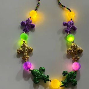 Led Saint <span class=keywords><strong>Escort</strong></span> Mardi Gras Perles pour Vente Chaude Décoration de Fête de Carnaval - Product Image 1