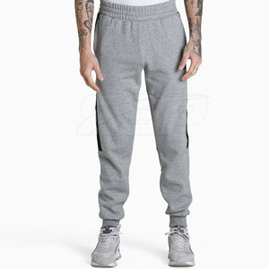 Pantalon de survêtement pour homme en coton de meilleure qualité du fabricant Nouveau style sport décontracté Marque privée Léger Droit Mi-foncé - Product Image 1