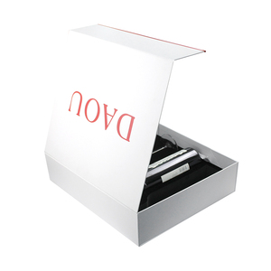 Cajas de Vino de Cartón Rígido Hechas a Mano, Cajas de Regalo de Lujo para una Sola Botella de Vino o Copa de Champán - Product Image 4