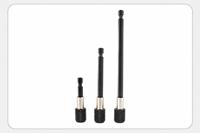 TEBAK Tige d'extension hexagonale à dégagement rapide et autobloquante, longueur réglable, mandrin pour perceuse/tournevis, extension à connexion rapide