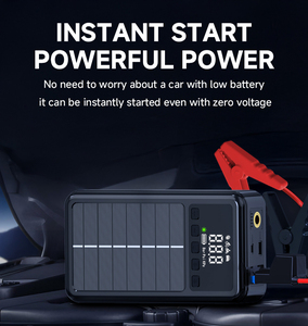 ปั๊มลมไฟฟ้า 	 เครื่องจั๊มพ์สตาร์ท 12v แบบพกพา ปั๊มลมขนาดเล็ก เครื่องจั๊มพ์สตาร์ทรถยนต์ขนาดเล็ก แบตเตอรี่สำรองฉุกเฉินแบบพกพา - Product Image 3