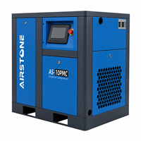 Compresor de Aire Industrial Silencioso de Tipo Tornillo Directo Airstone, 8 bar, 7.5KW, 10HP, Motor de Frecuencia Variable con Rodamientos