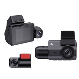 กล้องติดหน้ารถยนต์360องศา4K IPS Pro สามเลนส์กล้องบันทึกหน้ารถยนต์ในตัว WiFi GPS มองเห็นไ<span class=keywords><strong>ด</strong></span>้ในตัว - Product Image 3
