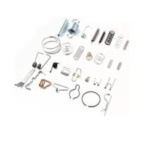 Ressort hélicoïdal en métal robuste, simple ou double bobine, disponible en tailles mini et extra, fabriqué en acier inoxydable durable
