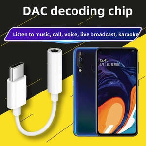 Tipo C <span class=keywords><strong>cavo</strong></span> adattatore per cuffie <span class=keywords><strong>Usb</strong></span>-C <span class=keywords><strong>Aux</strong></span> Jack Adaptateur convertitore <span class=keywords><strong>Usb</strong></span> C a 3.5Mm adattatore Audio per Samsung - Product Image 3