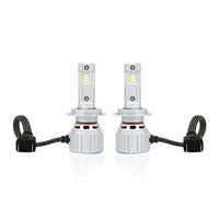 Ampoules de phare LED super lumineuses X10S H7 H11 9005 9006 H4 H1 avec 360 °   Tube de refroidissement en cuivre pour phares LED de voiture 10000LM