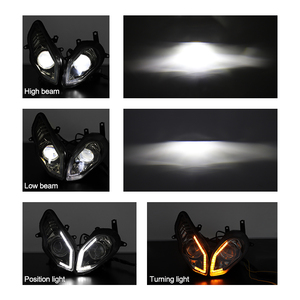 Luz LED para Motocicleta B-<span class=keywords><strong>M</strong></span>-W <span class=keywords><strong>S1000RR</strong></span> 2015-2018, 88W, 12V, Homologación E-mark, Faro Delantero LED Completo - Product Image 4