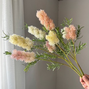 Centros de Mesa de <span class=keywords><strong>Flores</strong></span> Artificiales de Hierba de Pampas Esponjosas de 68 cm <span class=keywords><strong>con</strong></span> 2 Ramas de Cola de Conejo Sintética para Decoración de Bodas <span class=keywords><strong>y</strong></span> Hogar - Product Image 5