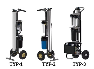 Bụi-miễn phí cửa sổ làm sạch lọc thẩm thấu ngược RO hệ thống lọc kính cầm tay, bảng điều khiển năng lượng mặt trời làm sạch và rửa xe - Product Image 4
