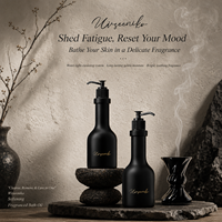Huile de Douche Multi-Nourrissante Weiweinico aux Ingrédients Actifs 245ml pour Femmes Tous Types de Peau Hydratation Délicate Protection des Peaux Sensibles