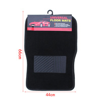 Ensemble de 4 tapis de voiture universels en PVC pour SUV Van Truck Auto Decor Accessoires