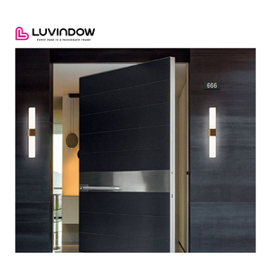 <span class=keywords><strong>Porta</strong></span> d'Ingresso Pivotante Moderna in Alluminio <span class=keywords><strong>per</strong></span> <span class=keywords><strong>Esterni</strong></span>, Impermeabile con Design <span class=keywords><strong>a</strong></span> Molla <span class=keywords><strong>per</strong></span> Uso Esterno - Product Image 3