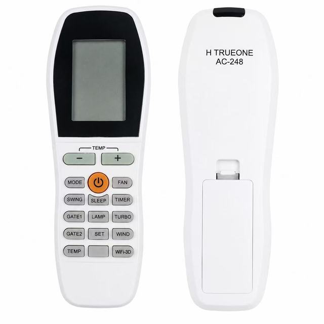 Replacement Air Conditioner Remote Control Compatible with YACIFB1B6 RG70A AC-248 Fit for Whirlpool Luxin Gree VOLTAS AC Unit