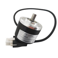 Encodeur rotatif à arbre plein bride carrée 15mm 5V pilote de ligne  2000/2048/2500 PPR carré de mesure de contrôle automatique