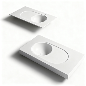 อ่างอาบน้ำหินเทียมอิสระพร้อมฟังก์ชั่นการนวดดีไซน์เป็นมิตรกับสิ่งแวดล้อมรับประกัน1ปี - Product Image 5