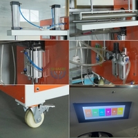 Machine à compresser et à emballer les matelas et les couettes en rouleau
