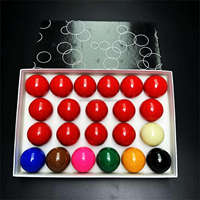 Prix de gros - Boîte noire de billes de snooker 1A, billes de billard anglais, 52,5 mm