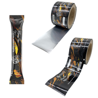 Film d'emballage de sachet de miel royal en plastique brillant de papier d'aluminium de 12g pour l'emballage de casse-croûte de chocolat de miel