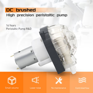 Bomba microperistáltica eléctrica LEFOO 35-280MLml/min con Motor de engranaje cepillado CC para llenado de succión de transferencia de líquido - Product Image 2