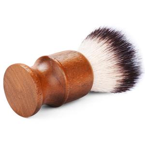 Rasoir acrylique support savon bol blaireau meilleur ensemble d'accessoires de rasage manche en bois massif naturel blaireau disponible <span class=keywords><strong>brosse</strong></span> - Product Image 2