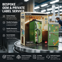 Set de Bloques de Construcción de Refrigerador Retro Personalizado de 578 Piezas, Modelo de Electrodomésticos Nostálgicos de los 90, Kit Educativo STEM para Niños