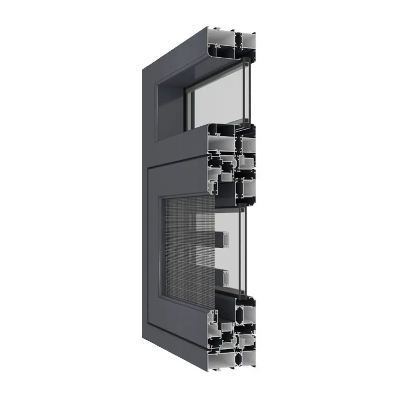 Philippinen Haus Design Aluminium Doppel verglasung Seiten fenster mit Fabrik preis