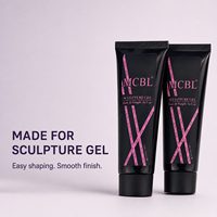 Liquide de modelage pour gel à ongles en gros 50ml Transparent Sans HEMA ni TPO Solution lissante pour usage professionnel en salon
