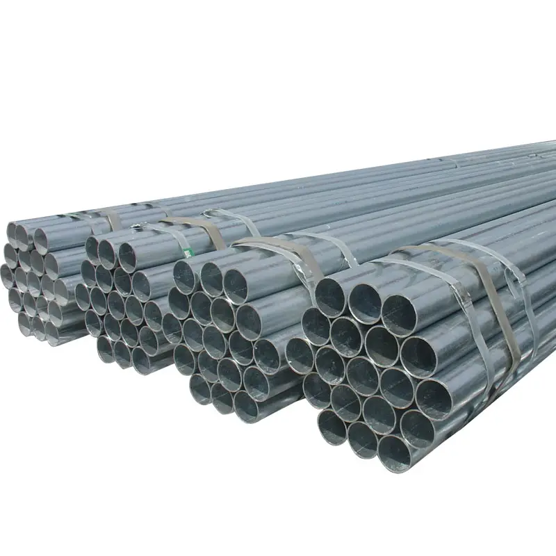 Tubo de aço galvanizado mergulhado a quente 40 tubos de aço sem costura de 1-16 polegadas de diâmetro de aço de tamanho personalizado