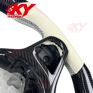 Volante Deportivo Personalizado de Fibra de Carbono con LED para BMW G05 G20 G30 G2X G3X X5 X3M X4M M2 M3 M4 M5 M8 Z4 740i 540i 440i 340i 330i - Product Image 3