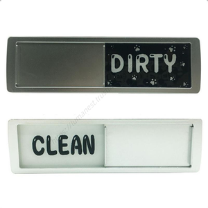 Autocollants magnétiques d'organisation pour réfrigérateur et lave-vaisselle, indicateur de propreté DD1066, personnalisables en usine, vente en gros - Product Image 1