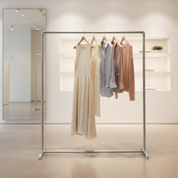 Prix d'usine Vêtements en métal Porte-vêtements Présentoir Hall Arbre Vêtements Rack Boutique Raccords et présentoir