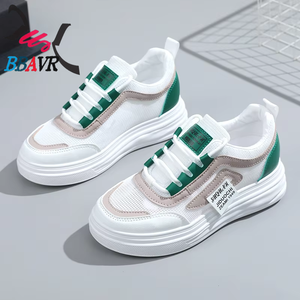 W1792 Zapatos Deportivos de Malla Transpirable para Mujer, con Tacón Alto y Suela Plana, para Primavera/Verano, Estilo Casual Versátil - Product Image 4