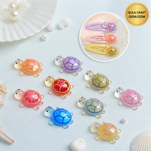 Mini Modello di Tartaruga Laser, Ornamenti Fai-da-Te, Accessori per Abbigliamento in Resina, Micro Paesaggistica - Product Image 2