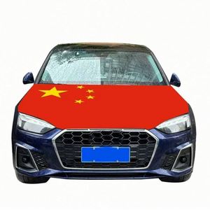 Custom Logo National Day Hood <b>Flag</b> Banner Promotional <b>Flags</b> & Banners on the Front Windshield of the Car - Product Image 5