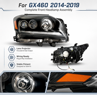 Mise à niveau vers des phares LED complets de style 2020 pour Lexus GX460 GX400 2014-2019, ensemble de phares avant à triple lentille