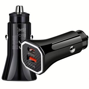 High Quality USB-<b>C</b> Car Charger 12w/20w/38w Car Charger A+<b>C</b> Power <b>Adapter</b> <b>Type</b> <b>C</b> Car Charger for Phone15 16 - Product Image 2