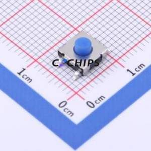 TSE006A4326A Tactile Switch SMD Switch ( Button Shape: Round Button )( Operating Force: 2.6N )( Mounting Type: Vertical Mount ) - Product Image 1