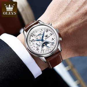 6667 Moon Phase Men's <b>Watches</b> <b>7</b> Hands Multi Functional Automatic Mechanical <b>Watches</b> for Man Top Luxury Business Man <b>Watch</b> - Product Image 4