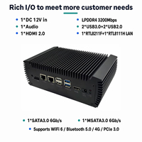 Mini PC industriel sans ventilateur Rockchip RK3568 SATA 3.0 WIFI6 avec carte SIM + carte TF, fonctionnement fiable 24h/24 et 7j/7, mini PC sans ventilateur d'usine
