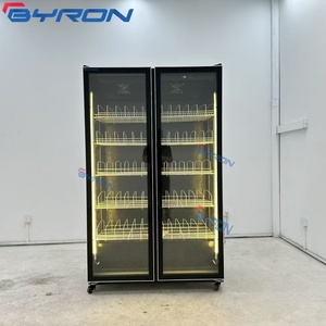 Refrigerador Comercial de Lujo con Puertas de Vidrio, Refrigerador Vertical de Una Puerta para Bebidas, Congelador Comercial de Exhibición - Product Image 5